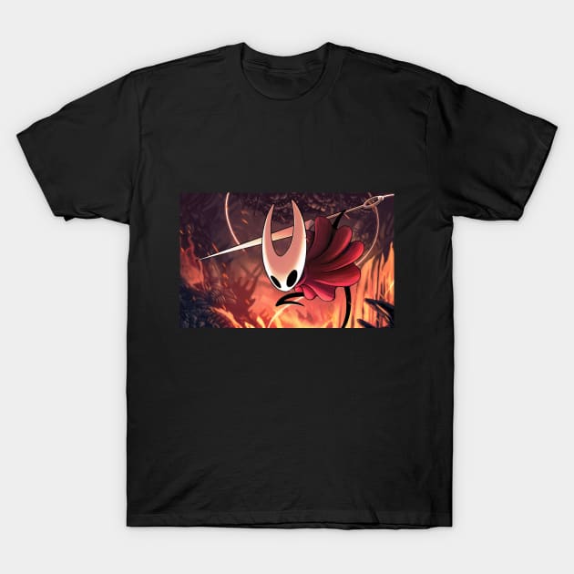 Hornet from Hollow Knight Silksong T-Shirt by Lollik